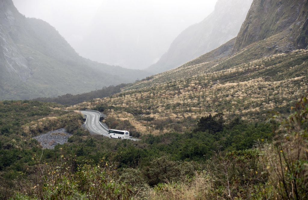 Bus and Coaches to Milford Sound