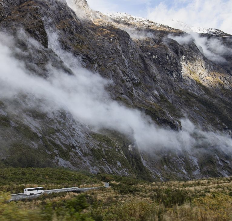 Buses to Milford Sound