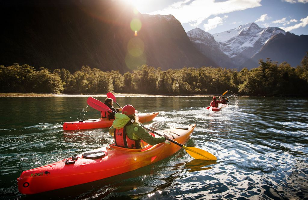 Guided Kayaking Tours - Milford-Sound