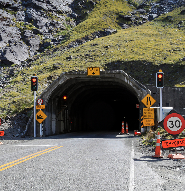 Homer Tunnel, Fiordland National Park