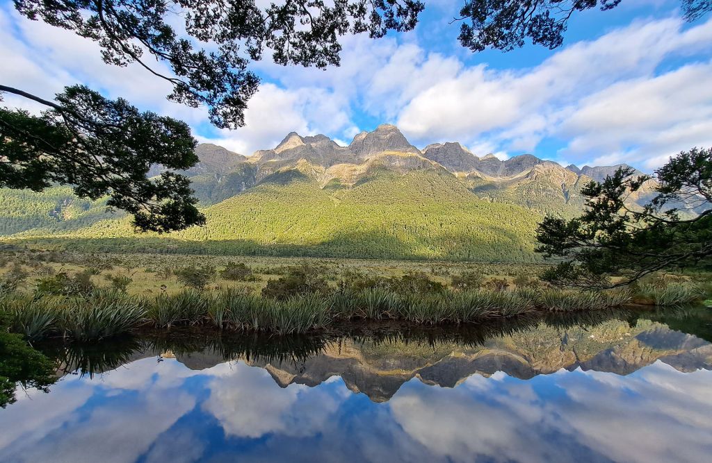 Mirror Lakes within the Eglinton Valley