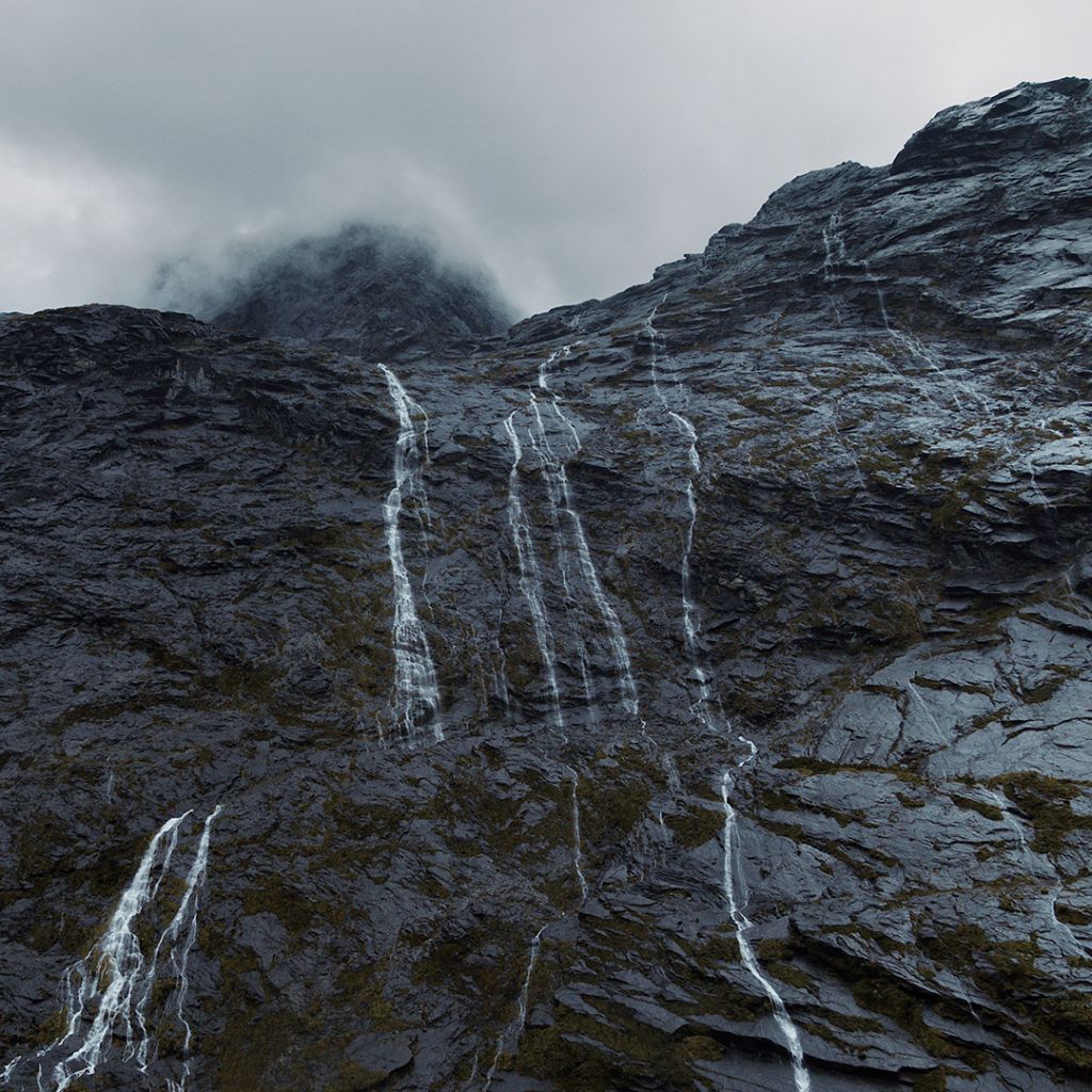 Rocks in Milford Sound