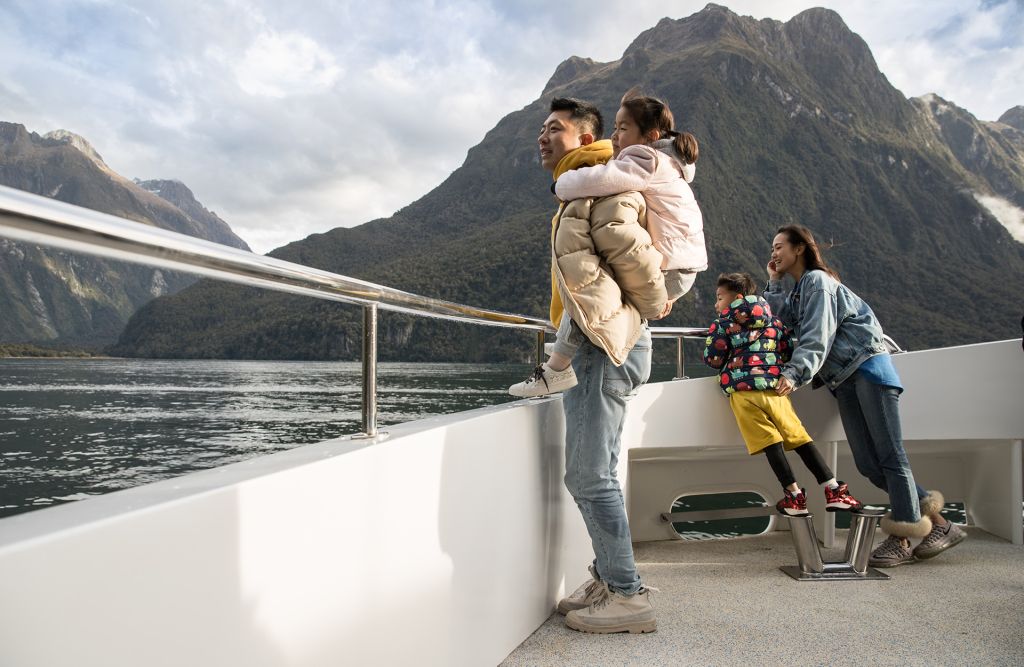 Milford Sound Cruise with Kids